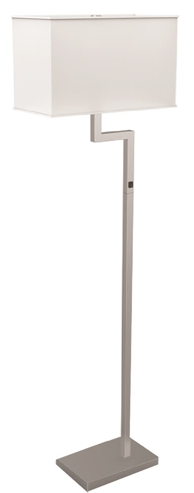 GuestSupply US | Gatsby ADA Floor Lamp with Brushed Nickel Finish